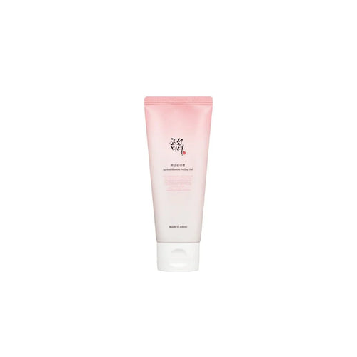 Beauty of Joseon Apricot Blossom Peeling Gel 100ml tube with apricot blossom extract and gentle exfoliating formula.