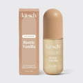 KITSCH Rustic Vanilla Hair Perfume bottle with rustic packaging, showcasing a vanilla-scented hair fragrance product.
