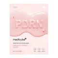 Medicube PDRN Pink Vita Coating Mask shown in a sleek pink packaging with a smooth, glossy finish suitable for skincare.