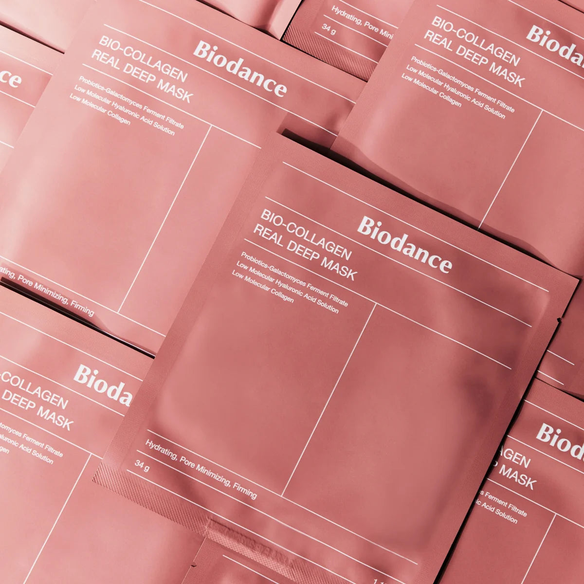 Biodance Bio-Collagen Real Deep Mask in a sleek black and gold packaging, designed for deep skin hydration and collagen boost.