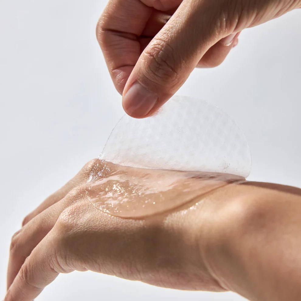 Biodance Collagen Gel Toner Pads in a resealable container, showing 60 soft, round pads for skincare and facial rejuvenation.
